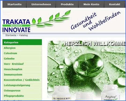 shop fr gesundheitsprodukte trakata innovate